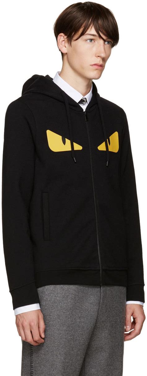 fendi monster eye slip on|fendi eyes hoodie.